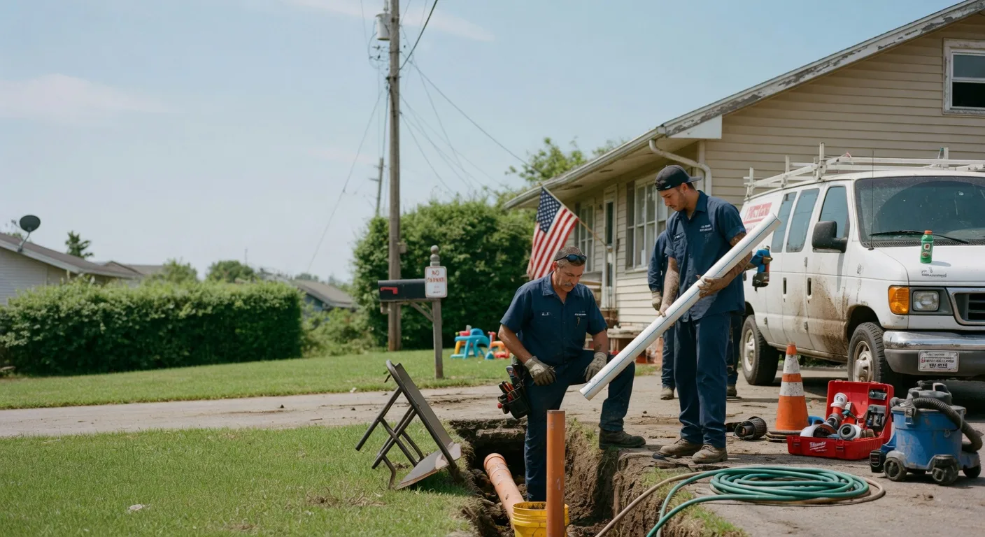 Sewer Line Inspection in Jeffersonville, IN